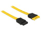 DeLOCK 0.7m 2xSATAIII SATA-kabel 0,7 m SATA 7-pin Sort, Gul