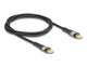 DeLOCK 80763 USB-kabel USB 2.0 1 m USB C 0,48 Gbit/sek. 100 W Sort
