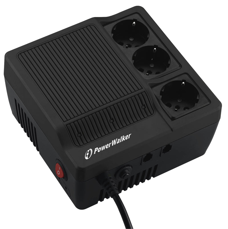 PowerWalker AVR1200 UPS-enhed 1,2 kVA 720 W 3 AC stikkontakt(er)