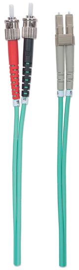 Intellinet 751001 InfiniBand og fiberoptisk kabel 2 m ST LC Turkisfarve