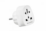 Verbatim WTEU-02 strømstik adapter Type F Universel Hvid