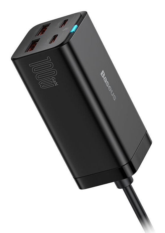 Baseus CCGP000101 oplader til mobil enhed Smartphone, Tablet, Laptop Sort Vekselstrøm Hurtig opladning Indendørs