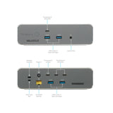Targus DOCK230EUZ dockingstation Ledningsført Thunderbolt 5 Sølv
