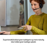 HP Poly Mission 415 Monaural USB Wired Headset