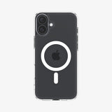 Spigen Ultra Hybrid (MagFit) mobiltelefon etui 15,5 cm (6.1") Cover Transparent, Hvid