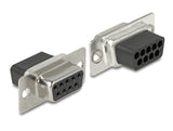 DeLOCK 66472 kabel kønsskifter D-Sub 9 pin RJ-50 Grå