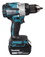 Makita DHP489RTJ elektrisk skruetrækker & slagbor 1800 rpm Sort, Blå
