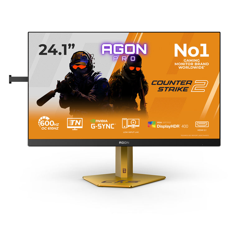 AOC AGON PRO CS24A computerskærm 61,2 cm (24.1") 1920 x 1080 pixel Fuld HD LED Sort