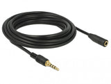 DeLOCK 85635 lydkabel 5 m 3.5mm Sort