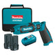 Makita TD022DSE elektrisk skiftenøgle 1/4" 2450 rpm 25 Nm Sort, Blå 7,2 V
