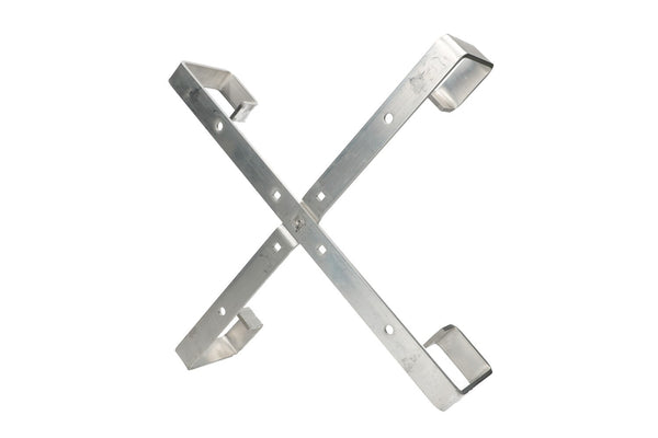 Extralink EX.6396 kabelorganisator Bord/Væg Kabelholder Aluminium 1 stk