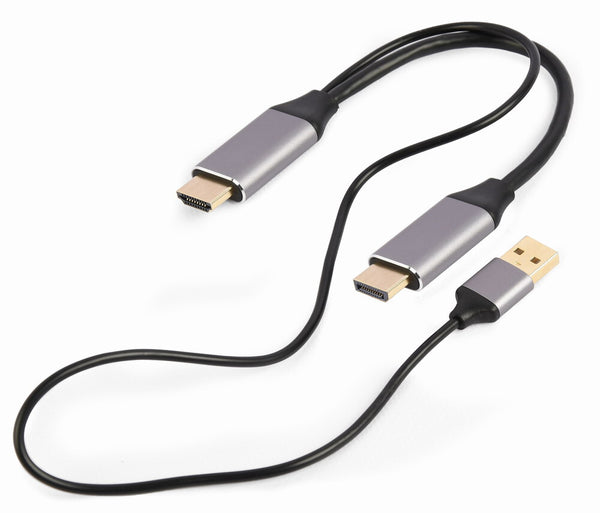 Gembird A-HDMIM-DPM-01 videokabel adapter 2 m HDMI Type A (Standard) DisplayPort Sort