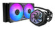 Cooler Master MasterLiquid Atmos II 240 VRM Fan Black Processor Alt-i-en væskekøler 12 cm Sort 1 stk