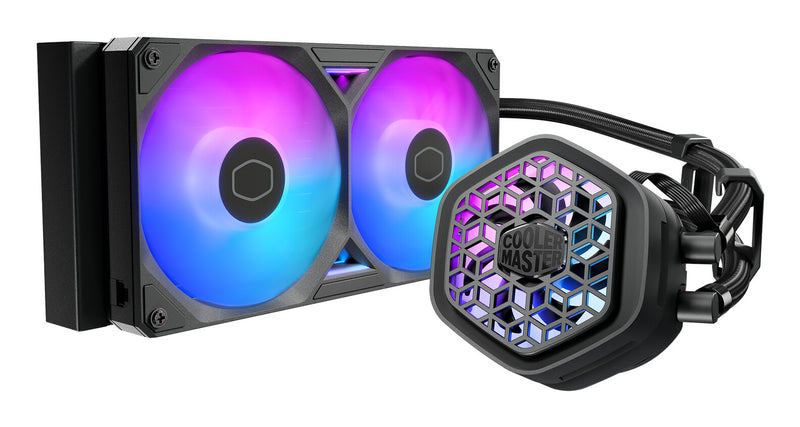 Cooler Master MasterLiquid Atmos II 240 VRM Fan Black Processor Alt-i-en væskekøler 12 cm Sort 1 stk