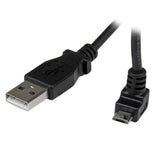 StarTech.com 1m USB2.0 A - micro B m/m USB-kabel USB A Micro-USB B 0,48 Gbit/sek. Sort
