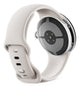 Google Pixel Watch 4 AMOLED 41 mm Digital Berøringsskærm 4G Sølv Wi-Fi GPS (satellit)