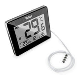 Mebus 48432 termometer til miljøet Elektronisk miljøtermometer Indendørs/udendørs Sort