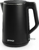 Gorenje K15DWBK elkedel 1,5 L 2200 W Sort