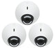 Ubiquiti UVC-G5-DOME-3 overvågningskamera Kuppel IP-sikkerhedskamera Indendørs & udendørs 2688 x 1512 pixel Loft/væg
