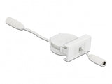 DeLOCK 81376 el-ledning Hvid 0,62 m 5.5 x 2.1 mm