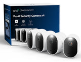 Arlo Pro VMC4470P IP Kamera 4er Set IP-sikkerhedskamera Udendørs 2560 x 1440 pixel Loft/væg