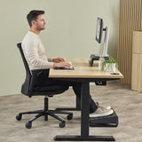 Fellowes 100142570 håndledsstøtte Silikone Sort