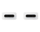 Samsung 1.8m Cable 5A White USB-kabel USB 2.0 1,8 m USB C Hvid