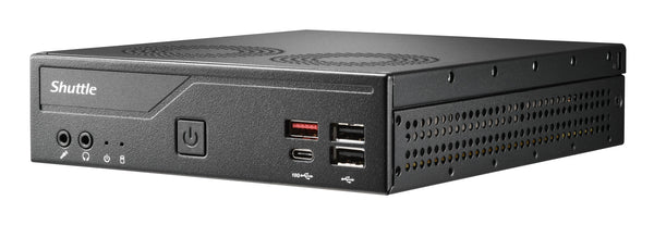 Shuttle Slim PC DH810 1,35 L størrelse PC Sort LGA 1851 (Socket V1)