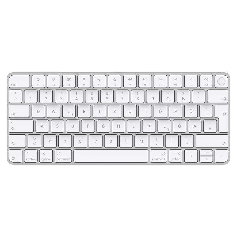 Apple Magic Keyboard med Touch ID til Mac-modeller med Silicon – tysk
