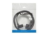 Lanberg CA-C13C-12CC-0018-BK el-ledning Sort 2 m C13 forbinder CEE7/7