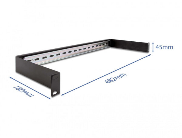 DeLOCK 66883 kabelorganisator Stativ Kabelskinne Sort 1 stk