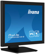 iiyama ProLite T1932MSC-B1S computerskærm 48,3 cm (19") 1280 x 1024 pixel Fuld HD LED Berøringsskærm Bordplade Sort
