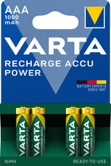 Varta 05703 Genopladeligt batteri AAA Nikkel-Metalhydrid (NiMH)