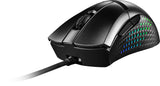 MSI CLUTCH GM51 LIGHTWEIGHT WIRELESS mus Spil Højre hånd RF Wireless + Bluetooth + USB Type-C Optisk 26000 dpi