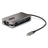 StarTech.com DKT31CVHPD3 dockingstation Ledningsført USB 3.2 Gen 2 (3.1 Gen 2) Type-C Grå