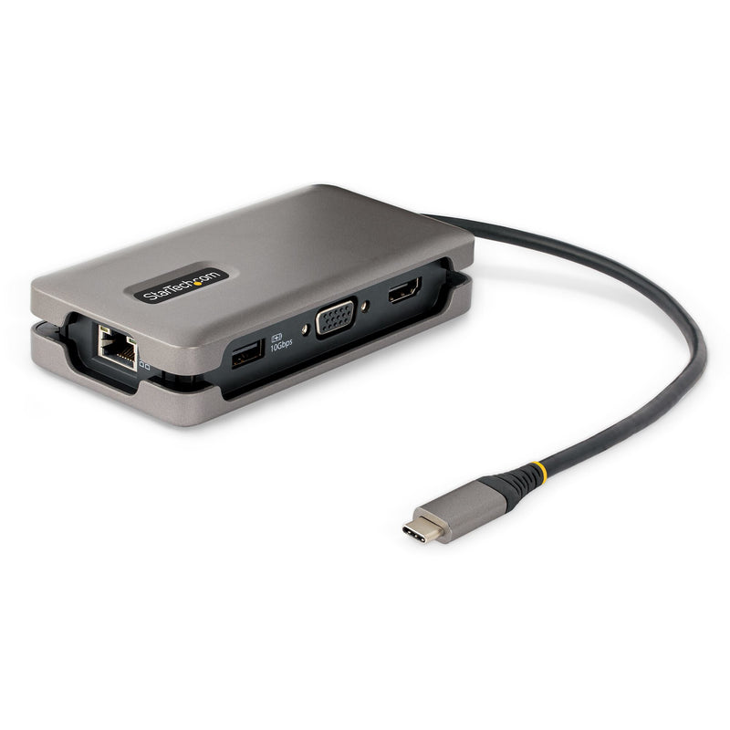 StarTech.com DKT31CVHPD3 dockingstation Ledningsført USB 3.2 Gen 2 (3.1 Gen 2) Type-C Grå