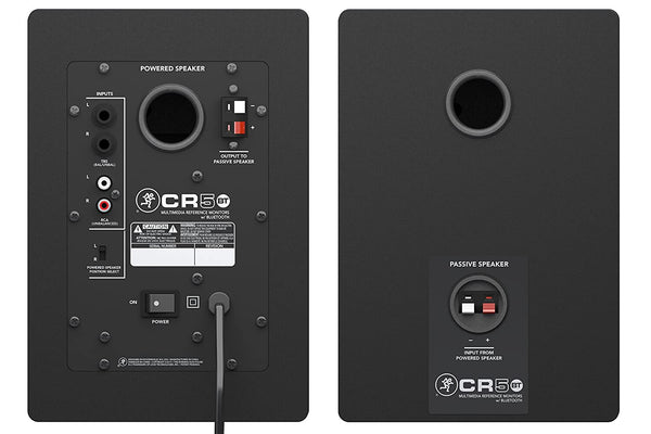 Mackie CR5BT 2-vejs Sort, Grøn Kabel & trådløs 28 W