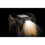 Garmin fenix 8 3,56 cm (1.4") AMOLED 47 mm Digital 454 x 454 pixel Berøringsskærm Grafit Wi-Fi GPS (satellit)