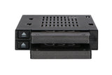 Icy Dock MB522SP-B drev dockingstation Sort