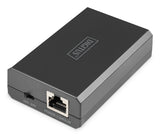 Digitus DN-95211 PoE adapter Hurtigt ethernet, Gigabit Ethernet 48 V