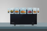 Hisense Mikrobølgeovnen H25MOBS4HGI gør det nemt at lave mad med jævn varmefordeling, effektiv grill og brugervenlig betjening. Det elegante sorte design er moderne, mens optøningsfunktionen og de automatiske madlavningsprogrammer sparer tid i køkkenet.