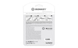 Kingston Technology IronKey 512 GB Keypad 200, FIPS 140-3 niveau 3 AES-256-krypteret