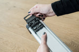 Brennenstuhl 1391030800 stikdåse 3 m 8 AC stikkontakt(er) Indendørs Sort, Sølv