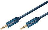 ClickTronic 70482 lydkabel 10 m 3.5mm Blå