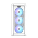 ASUS A23 PLUS TG ARGB WHITE Micro Tower Hvid