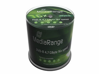 MediaRange MR442 tom DVD 4,7 GB DVD-R 100 stk