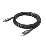 CLUB3D CAC-1579 USB-kabel USB4 Gen 3x2 3 m USB C 40 Gbit/sek. 240 W Sort