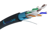 Extralink EX.10079 netværkskabel Sort 305 m Cat6 F/UTP (FTP)