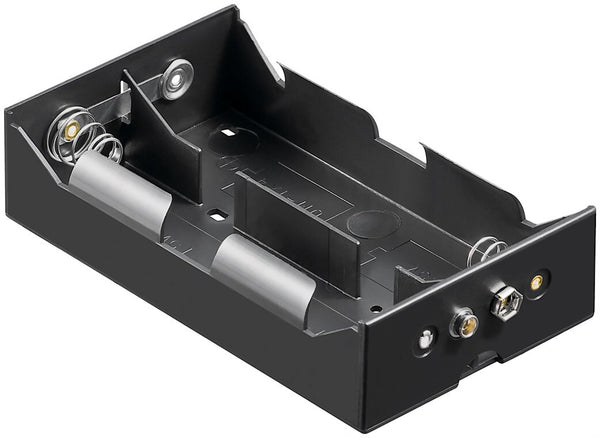 Goobay 11977 batteriholder og tryklås 4 D