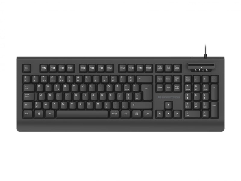 Conceptronic KAYNE01PT tastatur Kontor USB QWERTY Portugisisk Sort